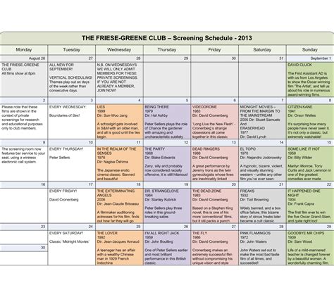 documentary channel schedule